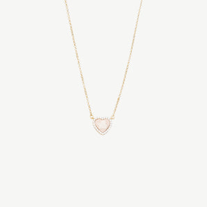 Sparkling Cherub Necklace