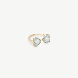 Love Cherubs Double Ring