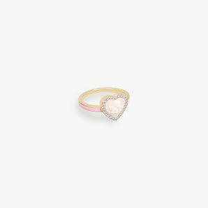 Sparkling Cherub Ring