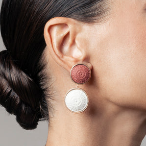 Rosette Earrings