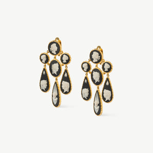 Woman In Ancient Rome Chandelier Earrings